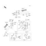 KAWASAKI, EX250-F6 1992,EX250-F8 1994,EX250-F9 1995, HANDLEBAR