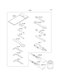 KAWASAKI, EX250-F6 1992,EX250-F8 1994,EX250-F9 1995, OWNER'S TOOLS
