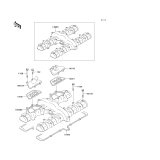 KAWASAKI, ZR750-C5 1995, CYLINDER HEAD COVER