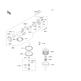 KAWASAKI, ZR750-C5 1995, OIL PUMP