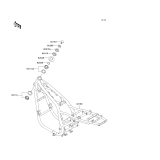 KAWASAKI, ZR750-C5 1995, FRAME