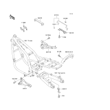 KAWASAKI, ZR750-C5 1995, BATTERY CASE