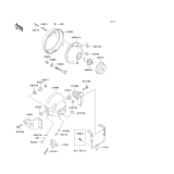 KAWASAKI, ZR750-C5 1995, HEADLIGHT(S)