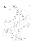 KAWASAKI, ZR750-C5 1995, TURN SIGNALS
