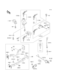 KAWASAKI, ZR750-C5 1995, IGNITION SWITCH