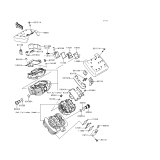 KAWASAKI, VN1500-F2 1999, CYLINDER HEAD COVER