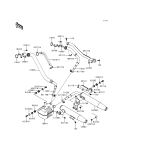 KAWASAKI, VN1500-F2 1999, MUFFLER(S)