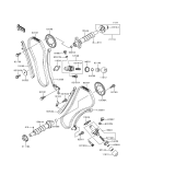 KAWASAKI, VN1500-F2 1999, CAMSHAFT(S)/TENSIONER