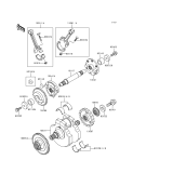 KAWASAKI, VN1500-F2 1999, CRANKSHAFT
