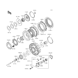 KAWASAKI, VN1500-F2 1999, CLUTCH