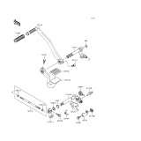 KAWASAKI, VN1500-F2 1999, GEAR CHANGE MECHANISM