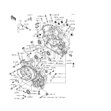 KAWASAKI, VN1500-F2 1999, CRANKCASE