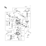 KAWASAKI, VN1500-F2 1999, CARBURETOR