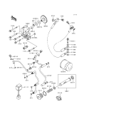 KAWASAKI, VN1500-F2 1999, OIL PUMP