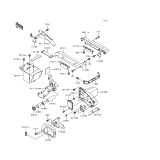 KAWASAKI, VN1500-F2 1999, BATTERY CASE