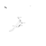 KAWASAKI, VN1500-F2 1999, STAND(S)