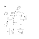 KAWASAKI, VN1500-F2 1999, HANDLEBAR