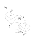 KAWASAKI, VN1500-F2 1999, SEAT