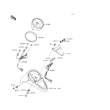KAWASAKI, VN1500-F2 1999, METER(S)