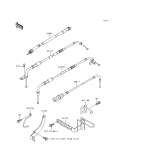 KAWASAKI, VN1500-F2 1999, CABLES