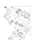 KAWASAKI, VN1500-F2 1999, TAILLIGHT(S)