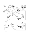 KAWASAKI, VN1500-F2 1999, IGNITION SWITCH