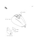 KAWASAKI, VN1500-F2 1999, LABELS