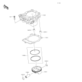 KAWASAKI, KX252AJF 2018,KX252AKF 2019, CYLINDER/PISTON(S)