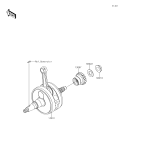 KAWASAKI, KX252AJF 2018,KX252AKF 2019, CRANKSHAFT