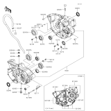 KAWASAKI, KX252AJF 2018,KX252AKF 2019, CRANKCASE