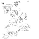 KAWASAKI, KX252AJF 2018,KX252AKF 2019, OIL PUMP
