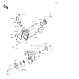 KAWASAKI, KX252AJF 2018,KX252AKF 2019, WATER PUMP