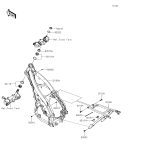 KAWASAKI, KX252AJF 2018,KX252AKF 2019, FRAME