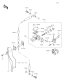 KAWASAKI, KX252AJF 2018,KX252AKF 2019, FRONT MASTER CYLINDER