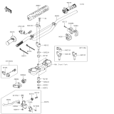 KAWASAKI, KX252AJF 2018,KX252AKF 2019, HANDLEBAR