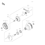 KAWASAKI, KLX110CLF 2020, CRANKSHAFT