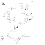 KAWASAKI, KLX110CLF 2020, GEAR CHANGE MECHANISM