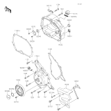 KAWASAKI, KLX110CLF 2020, ENGINE COVER(S)
