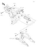 KAWASAKI, KLX110CLF 2020, SUSPENSION/SHOCK ABSORBER