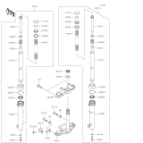 KAWASAKI, KLX110CLF 2020, FRONT FORK