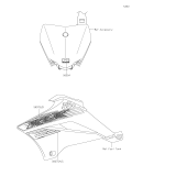 KAWASAKI, KLX110CLF 2020, DECALS