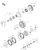 KAWASAKI, KLX110CFF 2015,KLX110CGF 2016,KLX110CHF 2017,KLX110CJF 2018,KLX110CKF 2019, CLUTCH