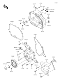 KAWASAKI, KLX110CFF 2015,KLX110CGF 2016,KLX110CHF 2017,KLX110CJF 2018,KLX110CKF 2019, ENGINE COVER(S)