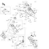 KAWASAKI, KLX110CFF 2015,KLX110CGF 2016,KLX110CHF 2017,KLX110CJF 2018,KLX110CKF 2019, FUEL TANK