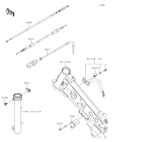 KAWASAKI, KLX110CFF 2015,KLX110CGF 2016,KLX110CHF 2017,KLX110CJF 2018,KLX110CKF 2019, CABLES