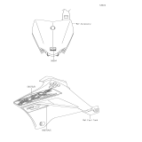 KAWASAKI, KLX110CFF 2015,KLX110CGF 2016,KLX110CHF 2017,KLX110CJF 2018,KLX110CKF 2019, DECALS