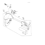 KAWASAKI, KX100-A1 1989,KX100-A2 1990, MUFFLER(S)