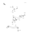 KAWASAKI, KX100-A1 1989,KX100-A2 1990, GEAR CHANGE MECHANISM