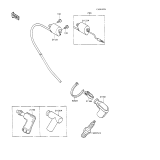 KAWASAKI, KX100-A1 1989,KX100-A2 1990, IGNITION SYSTEM