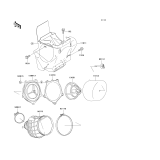 KAWASAKI, KX85-A1 2001,KX85-A2 2002,KX85-B1 2001,KX85-B2 2002, AIR CLEANER